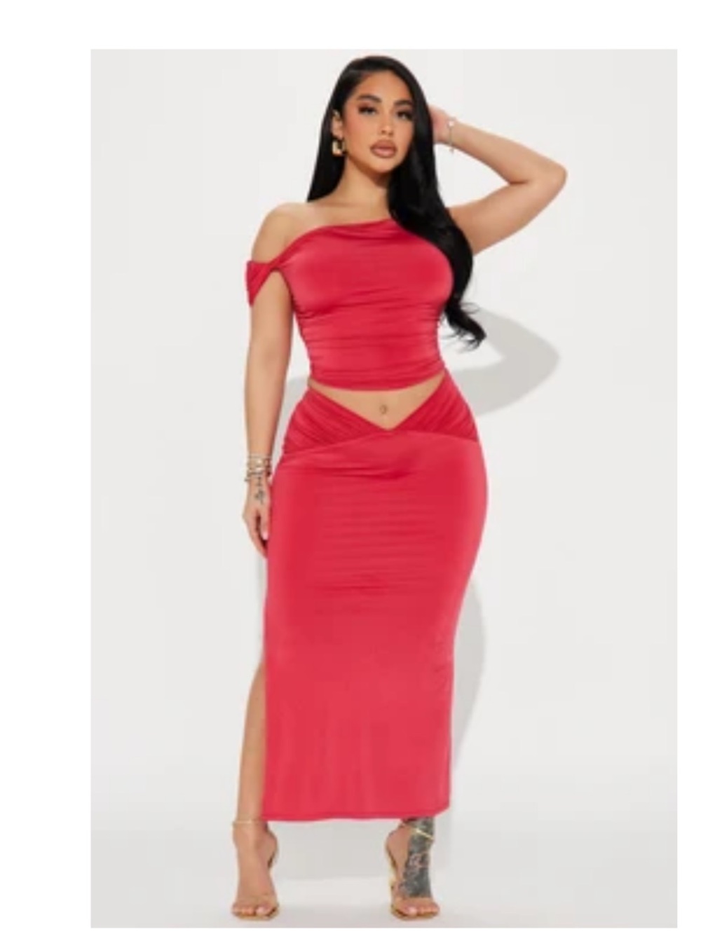 2 Piece Matching Set - top & skirt